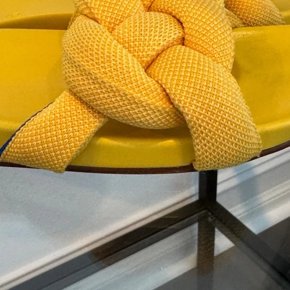 ROTHYS Women’s Bubble Slide Slip On Sandal in Canary Yellow Size 7.5 - Picture 11 of 14